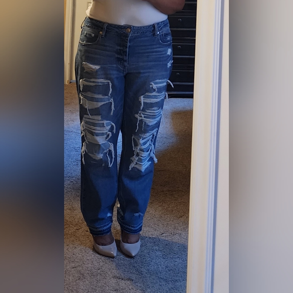 Distressed Jeans